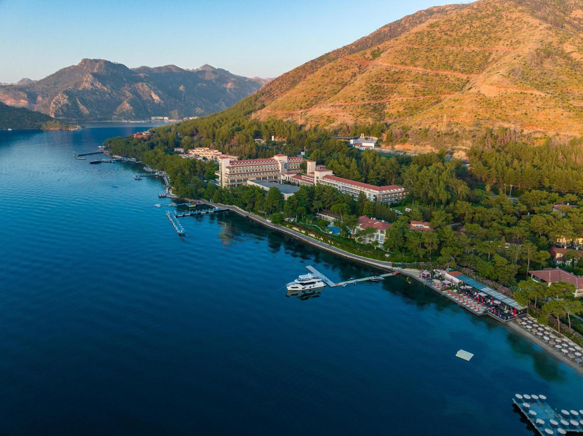 Labranda Mares Marmaris Hotel Ngoại thất bức ảnh Aerial view of the resort
